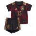 Tyskland Niklas Sule #15 Fotballklær Bortedraktsett Barn VM 2022 Kortermet (+ korte bukser)